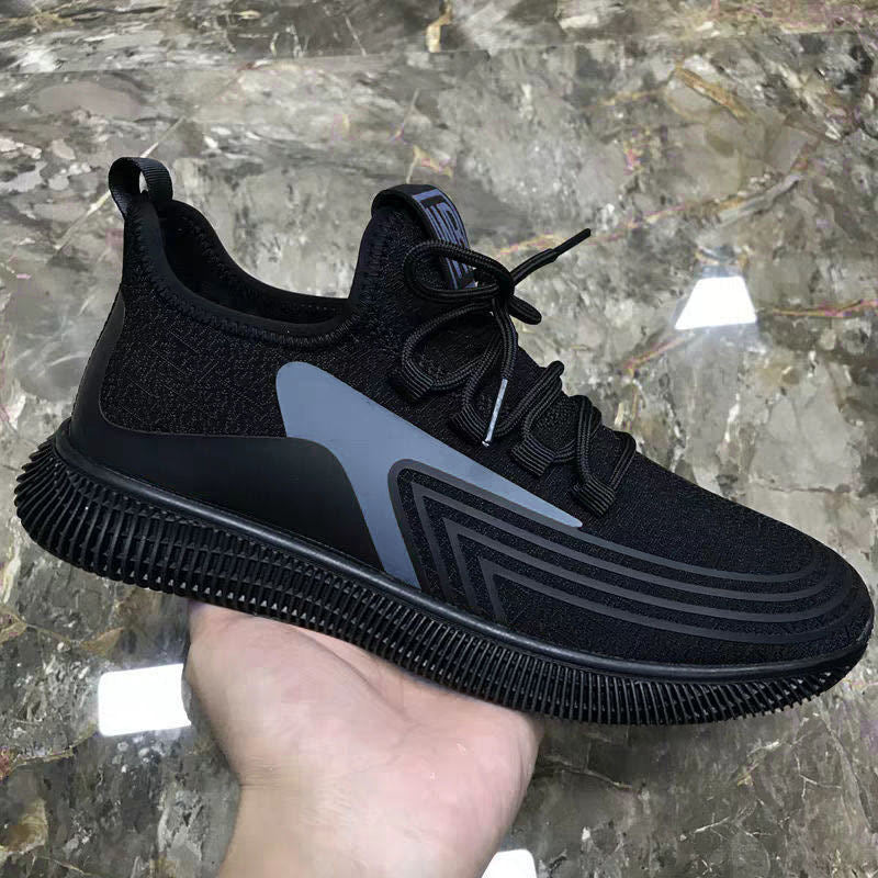 Men's shoes New spring sports shoes Men's fashion casual casual casual breathable junior high school running men's shoes