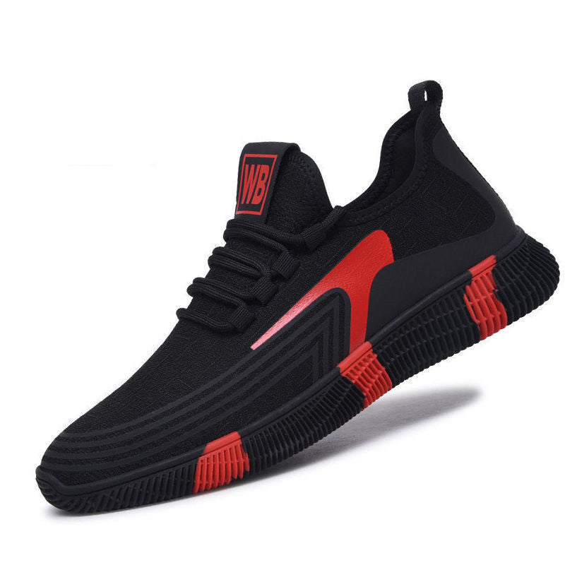 A new 2022 spring and autumn casual shoes, breathable sports shoes, men's running shoes, wholesale