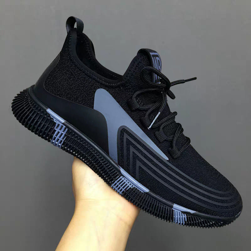 A new 2022 spring and autumn casual shoes, breathable sports shoes, men's running shoes, wholesale