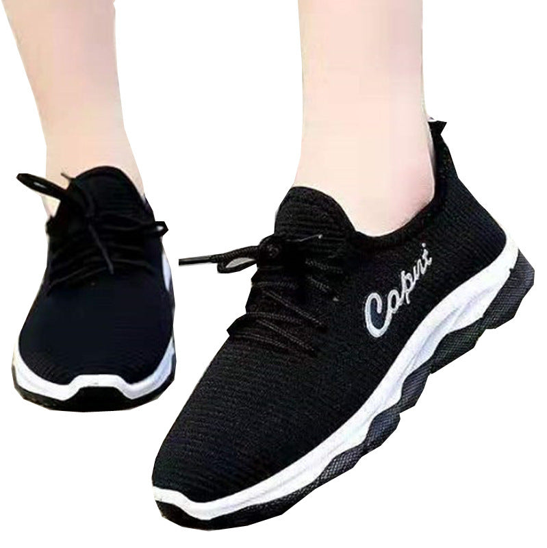 Spring and autumn and winter women's shoes sneakers casual shoes running shoes cloth trend mother shoes