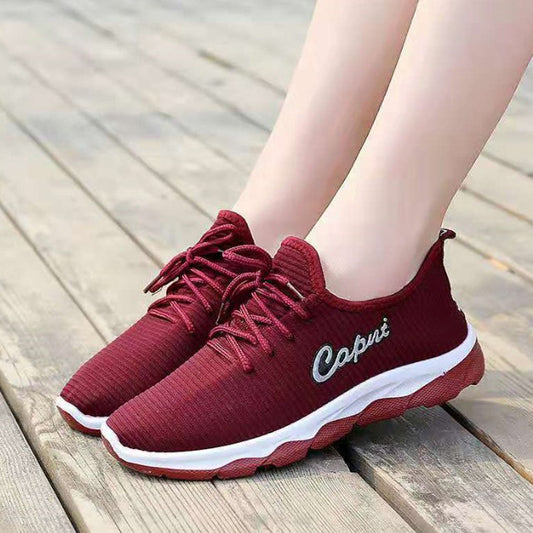 Spring and autumn and winter women's shoes sneakers casual shoes running shoes cloth trend mother shoes