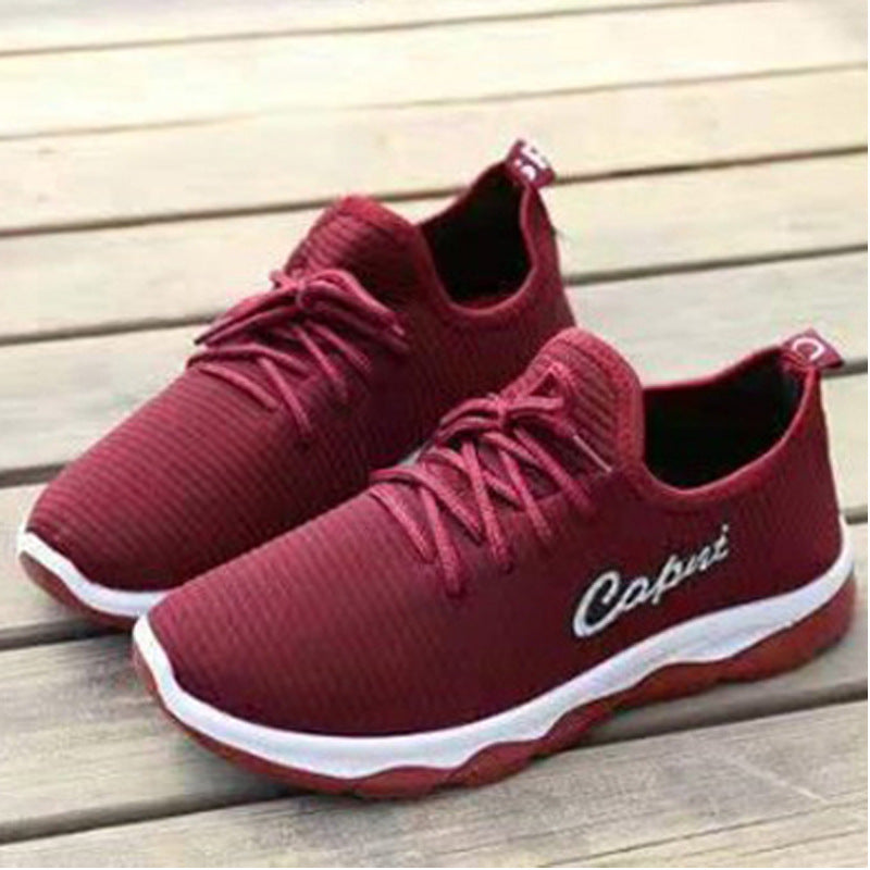 Spring and autumn and winter women's shoes sneakers casual shoes running shoes cloth trend mother shoes