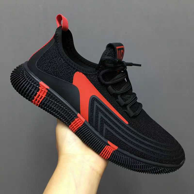 A new 2022 spring and autumn casual shoes, breathable sports shoes, men's running shoes, wholesale