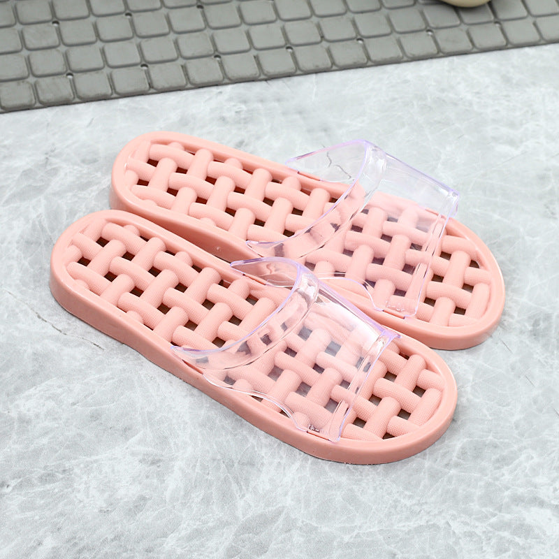 Leaky mop slippers for male and female couples parent-child home leisure dormitory apartment bathing waterproof flip-flops wholesale dropshipping