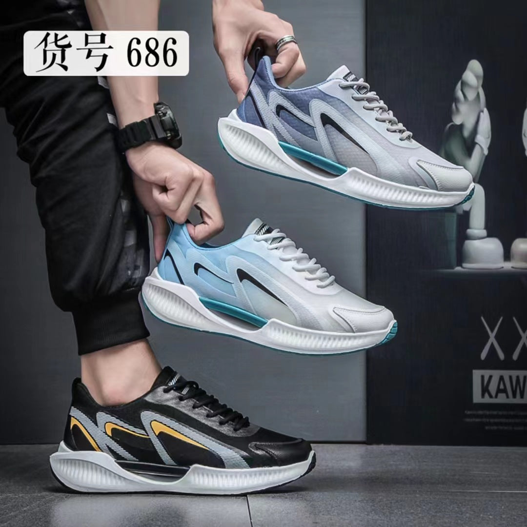 2022 men's sneakers stock processing shoes wholesale low price broken size shoes tail goods live broadcast stall breathable running shoes