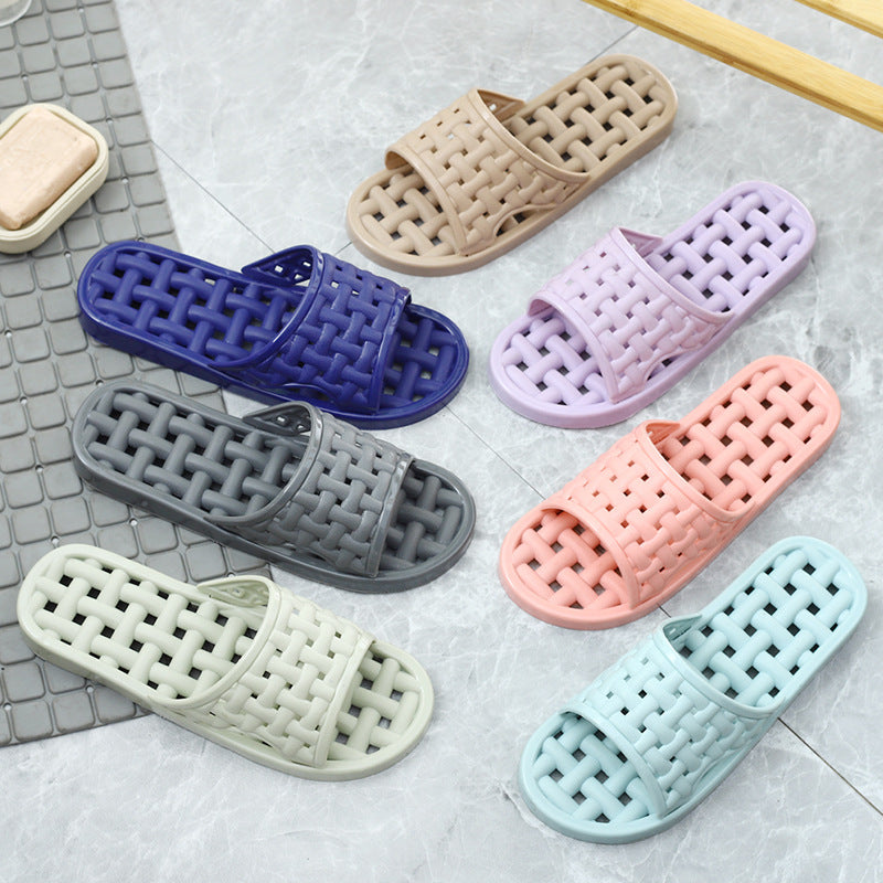 Leaky mop slippers for male and female couples parent-child home leisure dormitory apartment bathing waterproof flip-flops wholesale dropshipping