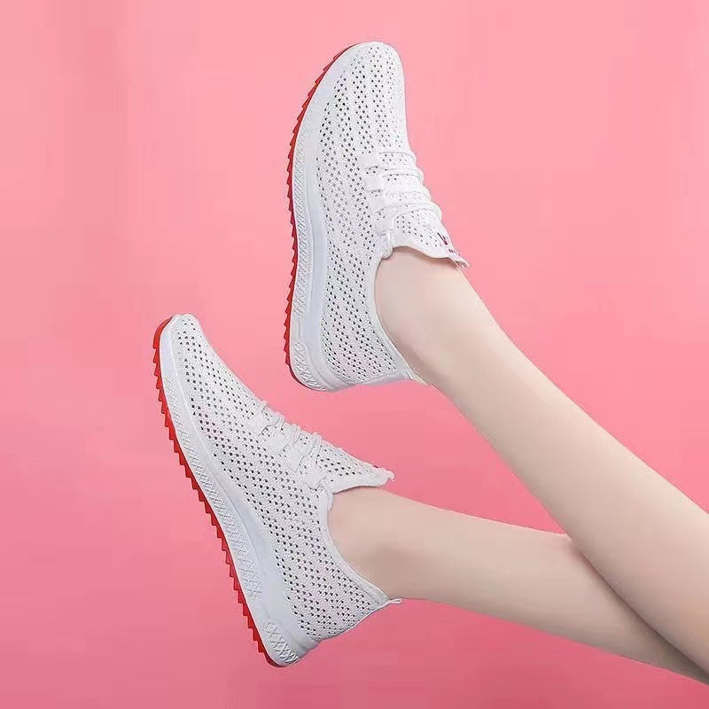 Women's net shoes shoes women's singles summer openwork ground stall breathable sports shoes shoes running surface new cross-border shoes foreign trade