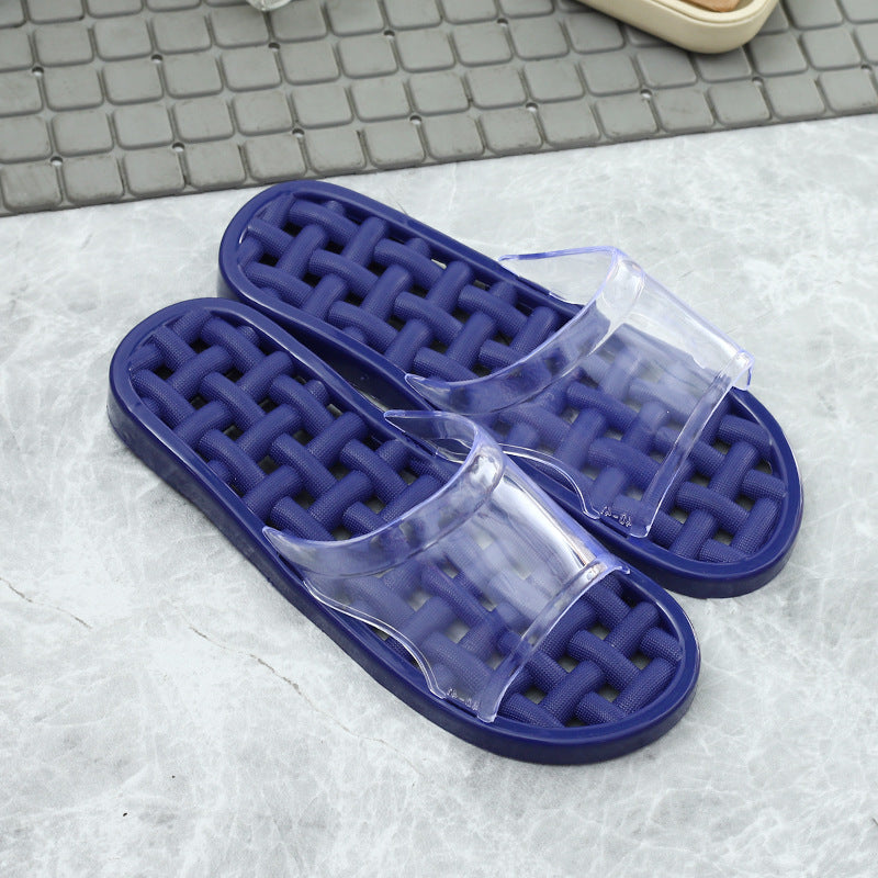 Leaky mop slippers for male and female couples parent-child home leisure dormitory apartment bathing waterproof flip-flops wholesale dropshipping