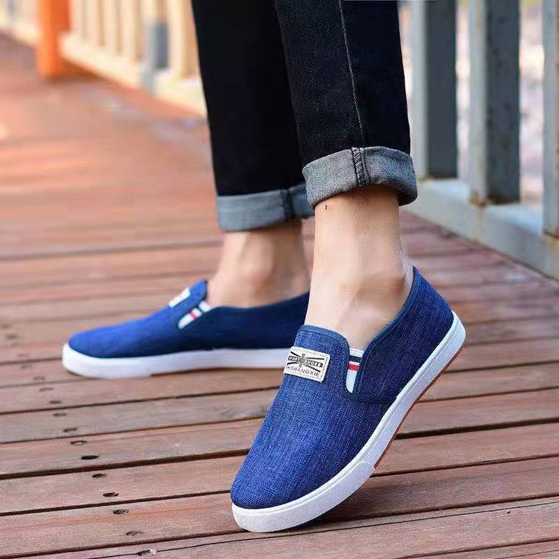 √2022 Summer breathable men's casual old Beijing cloth shoes men's fashion Korean sports running shoes