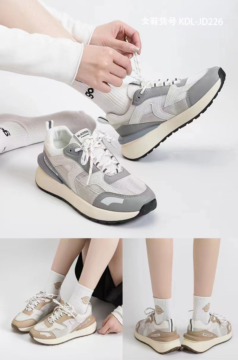 Casual sports shoes stock tail goods processing shoes low price wholesale ground stall shoes rush stall Forrest Gump shoes foreign trade women's shoes