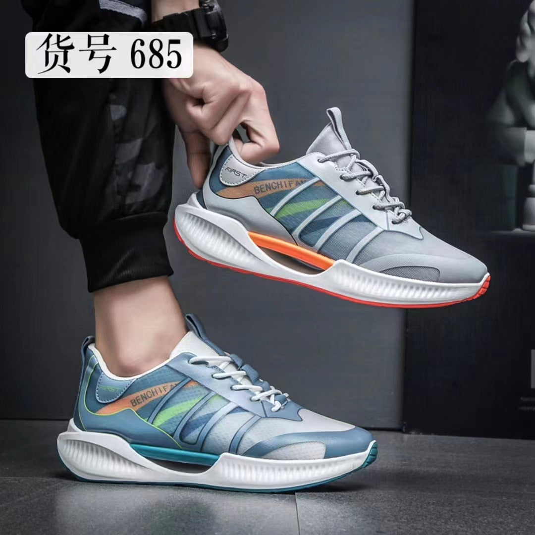 2022 men's sneakers stock processing shoes wholesale low price broken size shoes tail goods live broadcast stall breathable running shoes