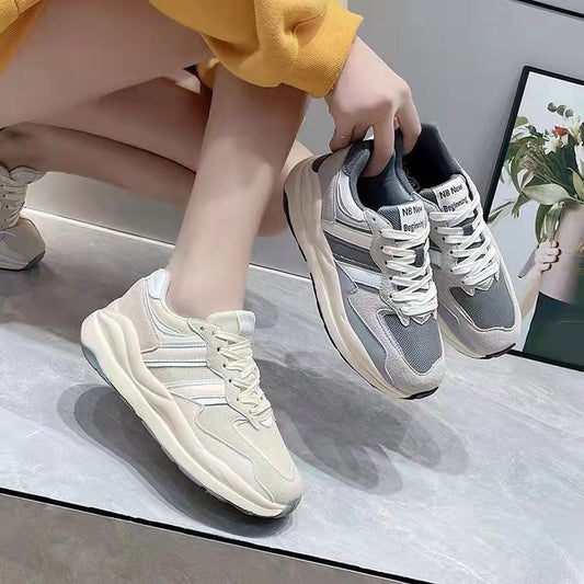 2022 summer new sports shoes Women's breathable dad's shoes Live broadcast Broken size shoes Stock tail shoes Low price processing shoes