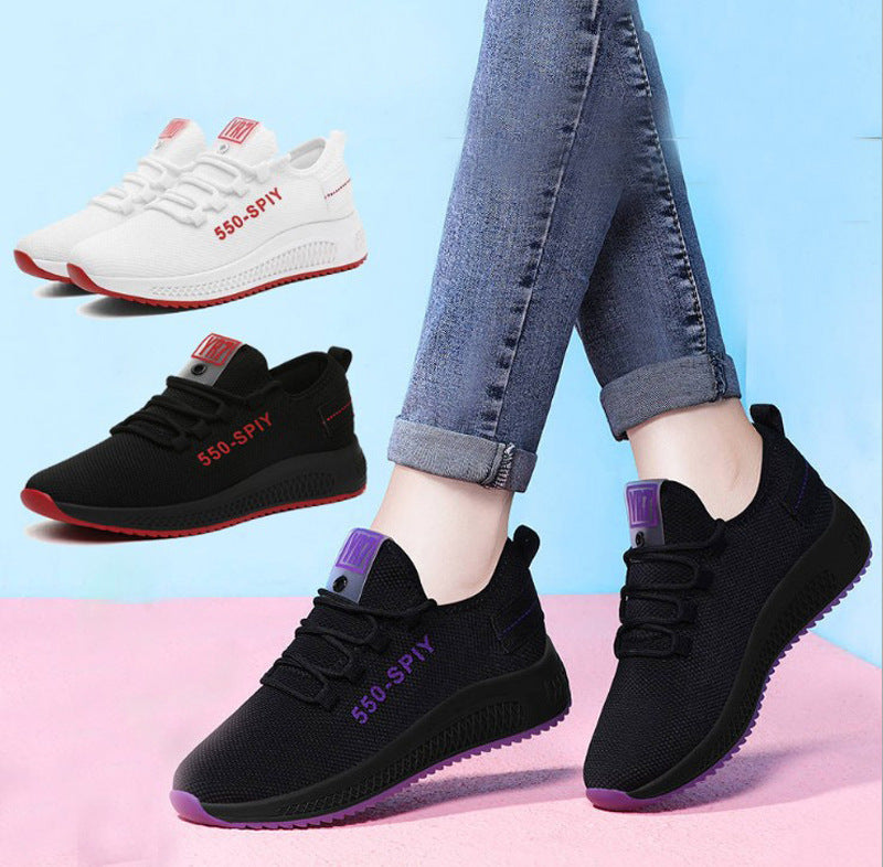 Manufacturer's direct sales trend casual shoes sports women's shoes 2022 female students' Korean running shoes student shoes