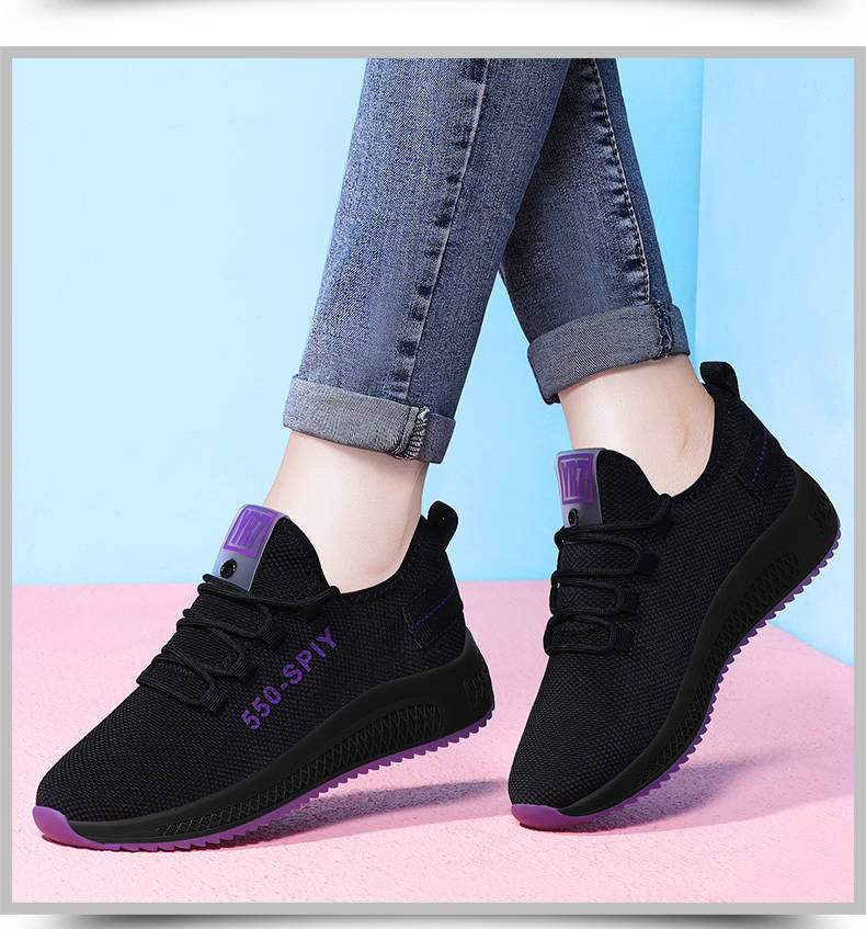 Manufacturer's direct sales trend casual shoes sports women's shoes 2022 female students' Korean running shoes student shoes