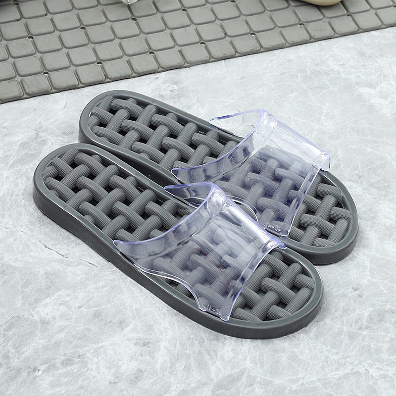 Leaky mop slippers for male and female couples parent-child home leisure dormitory apartment bathing waterproof flip-flops wholesale dropshipping