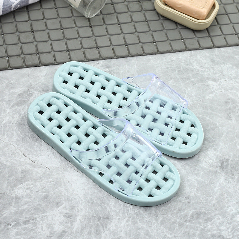 Leaky mop slippers for male and female couples parent-child home leisure dormitory apartment bathing waterproof flip-flops wholesale dropshipping