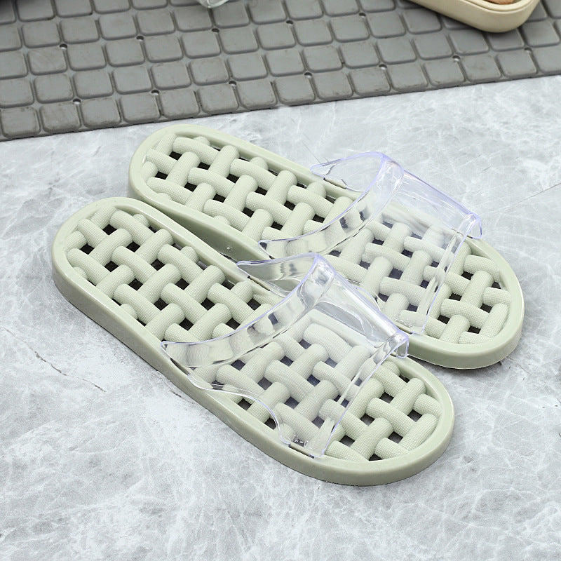 Leaky mop slippers for male and female couples parent-child home leisure dormitory apartment bathing waterproof flip-flops wholesale dropshipping