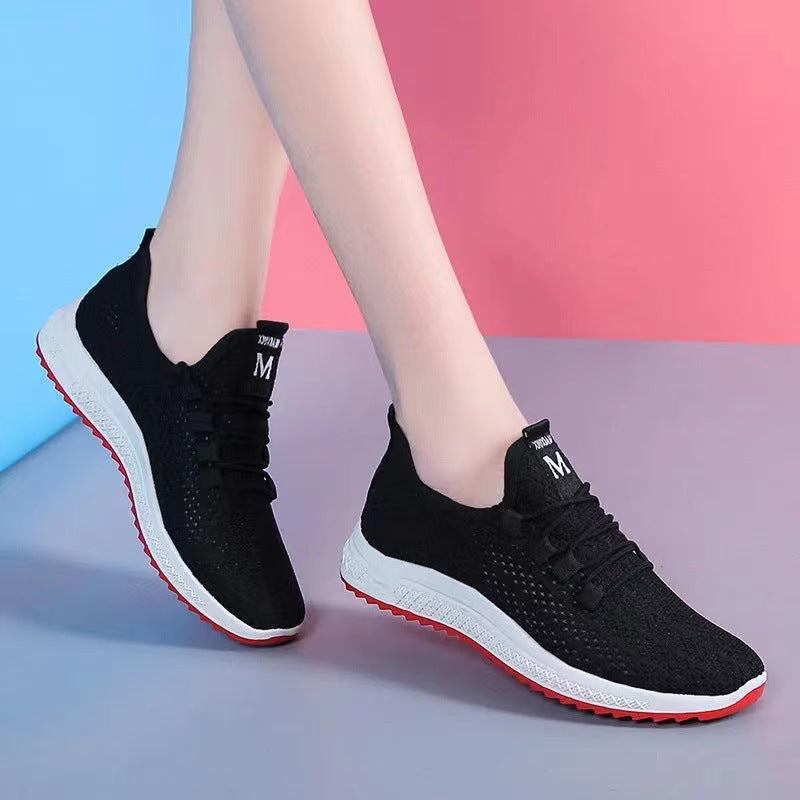 Women's net shoes shoes women's singles summer openwork ground stall breathable sports shoes shoes running surface new cross-border shoes foreign trade