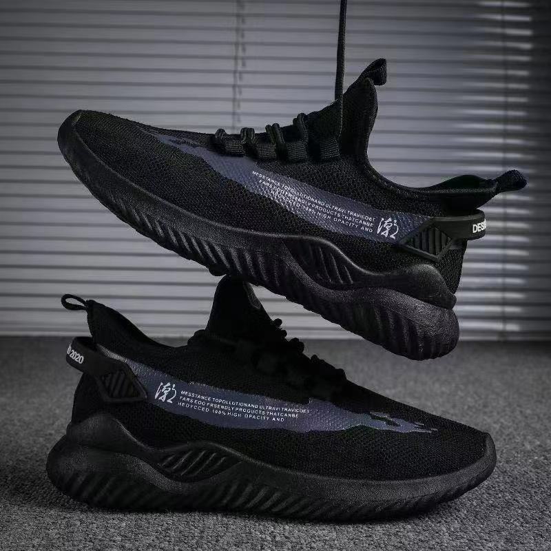 √2022 Summer breathable men's casual old Beijing cloth shoes men's fashion Korean sports running shoes